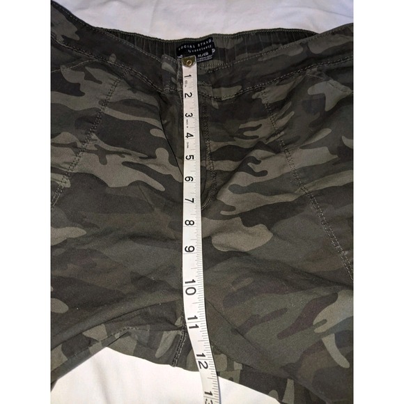 Social Standard Sanctuary Camo Pants Size XL Green Drawstring Hem Pockets - Picture 13 of 16